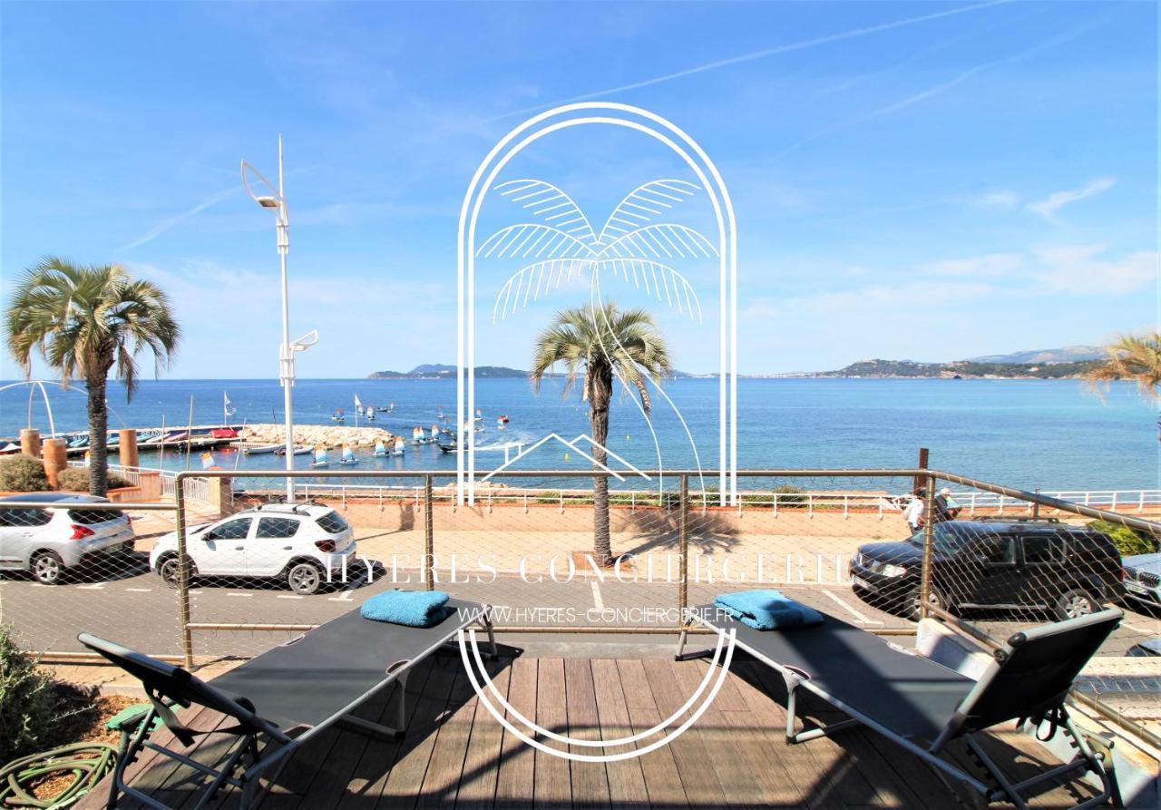 לה פרדה Villa Antoine Appartement Rdj Vue Mer Clim Wifi Parking Plage 50M La Garonne מראה חיצוני תמונה