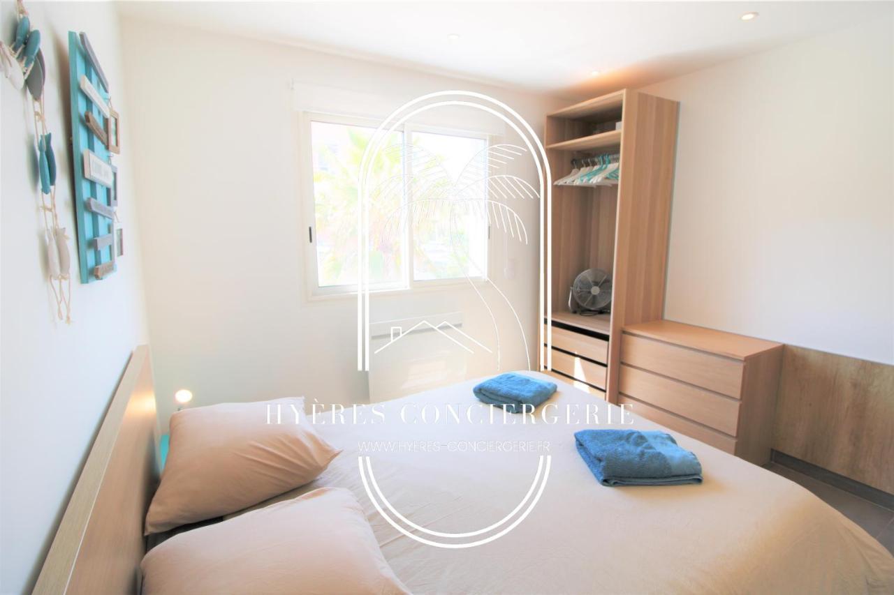 לה פרדה Villa Antoine Appartement Rdj Vue Mer Clim Wifi Parking Plage 50M La Garonne מראה חיצוני תמונה