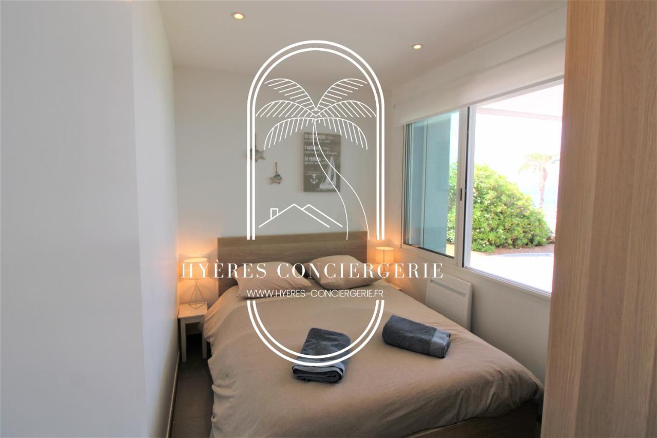 לה פרדה Villa Antoine Appartement Rdj Vue Mer Clim Wifi Parking Plage 50M La Garonne מראה חיצוני תמונה