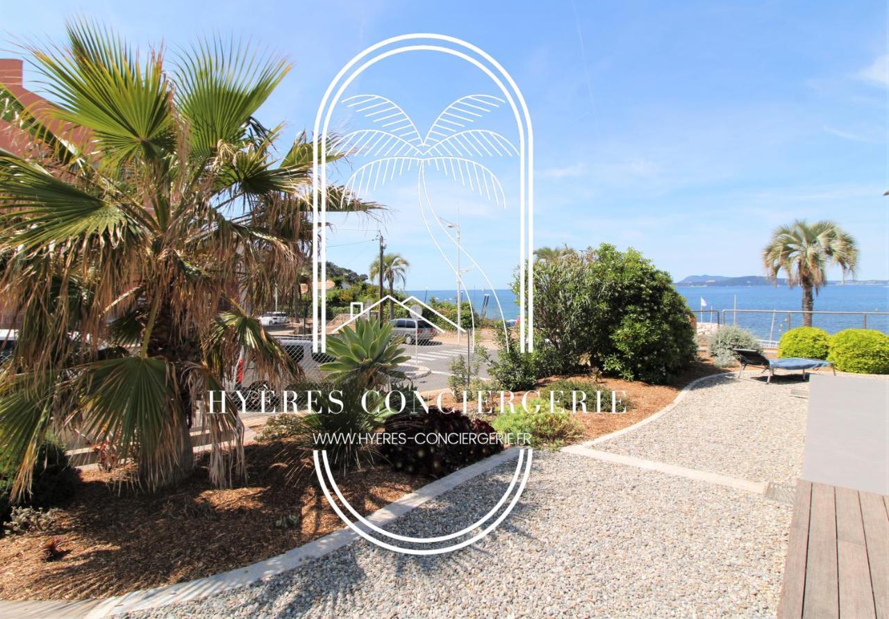 לה פרדה Villa Antoine Appartement Rdj Vue Mer Clim Wifi Parking Plage 50M La Garonne מראה חיצוני תמונה