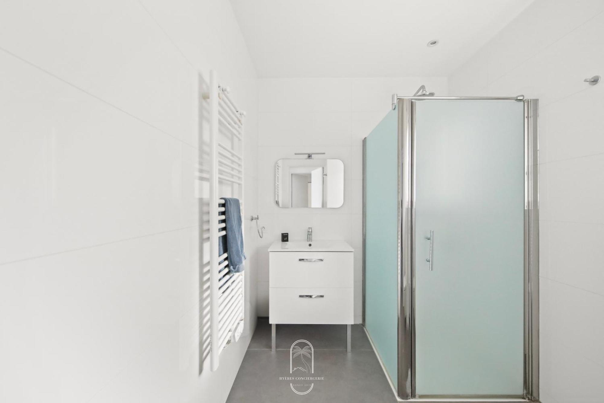 לה פרדה Villa Antoine Appartement Rdj Vue Mer Clim Wifi Parking Plage 50M La Garonne מראה חיצוני תמונה