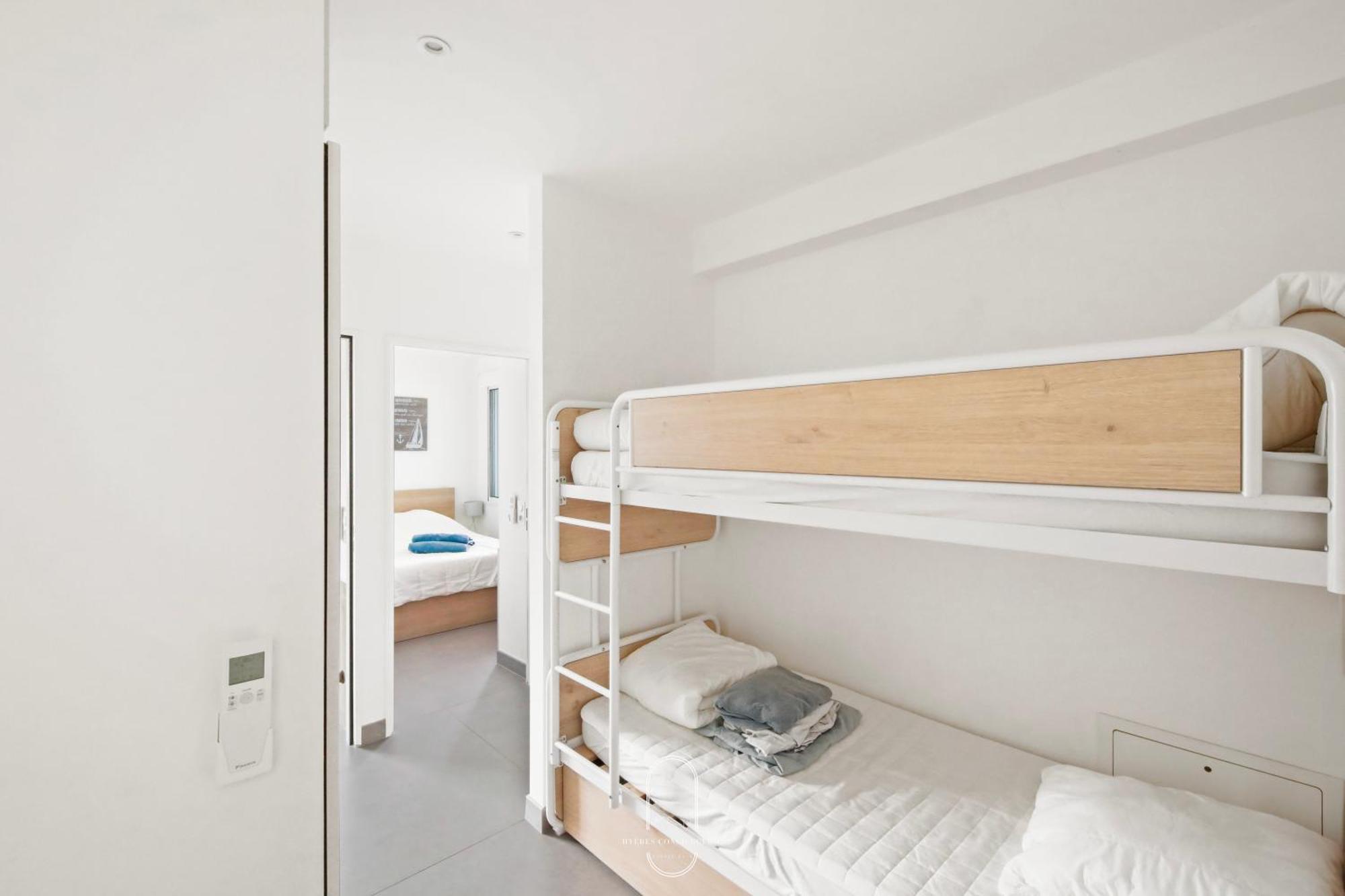 לה פרדה Villa Antoine Appartement Rdj Vue Mer Clim Wifi Parking Plage 50M La Garonne מראה חיצוני תמונה