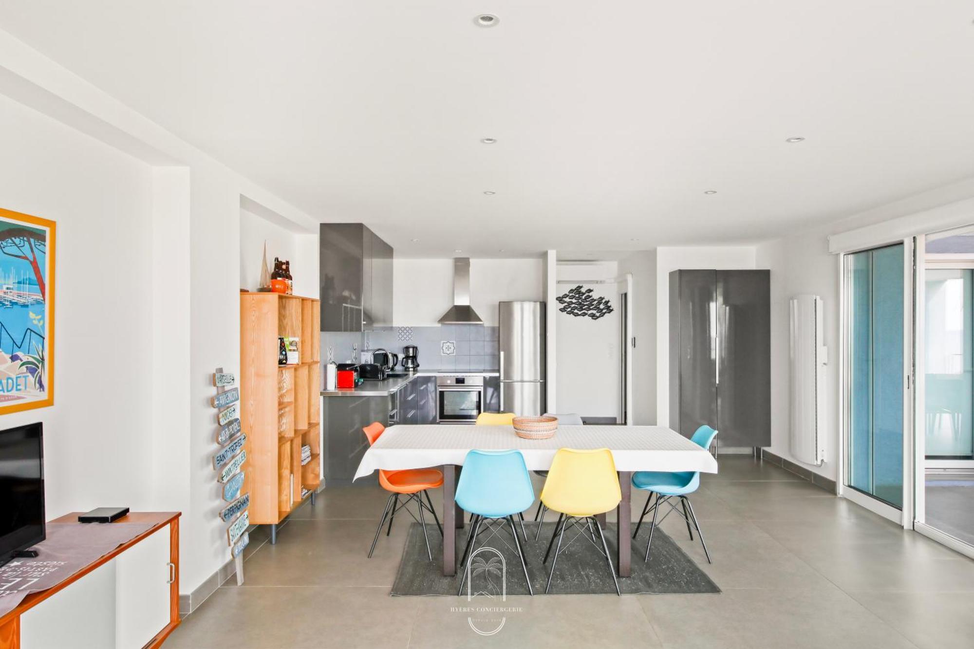 לה פרדה Villa Antoine Appartement Rdj Vue Mer Clim Wifi Parking Plage 50M La Garonne מראה חיצוני תמונה