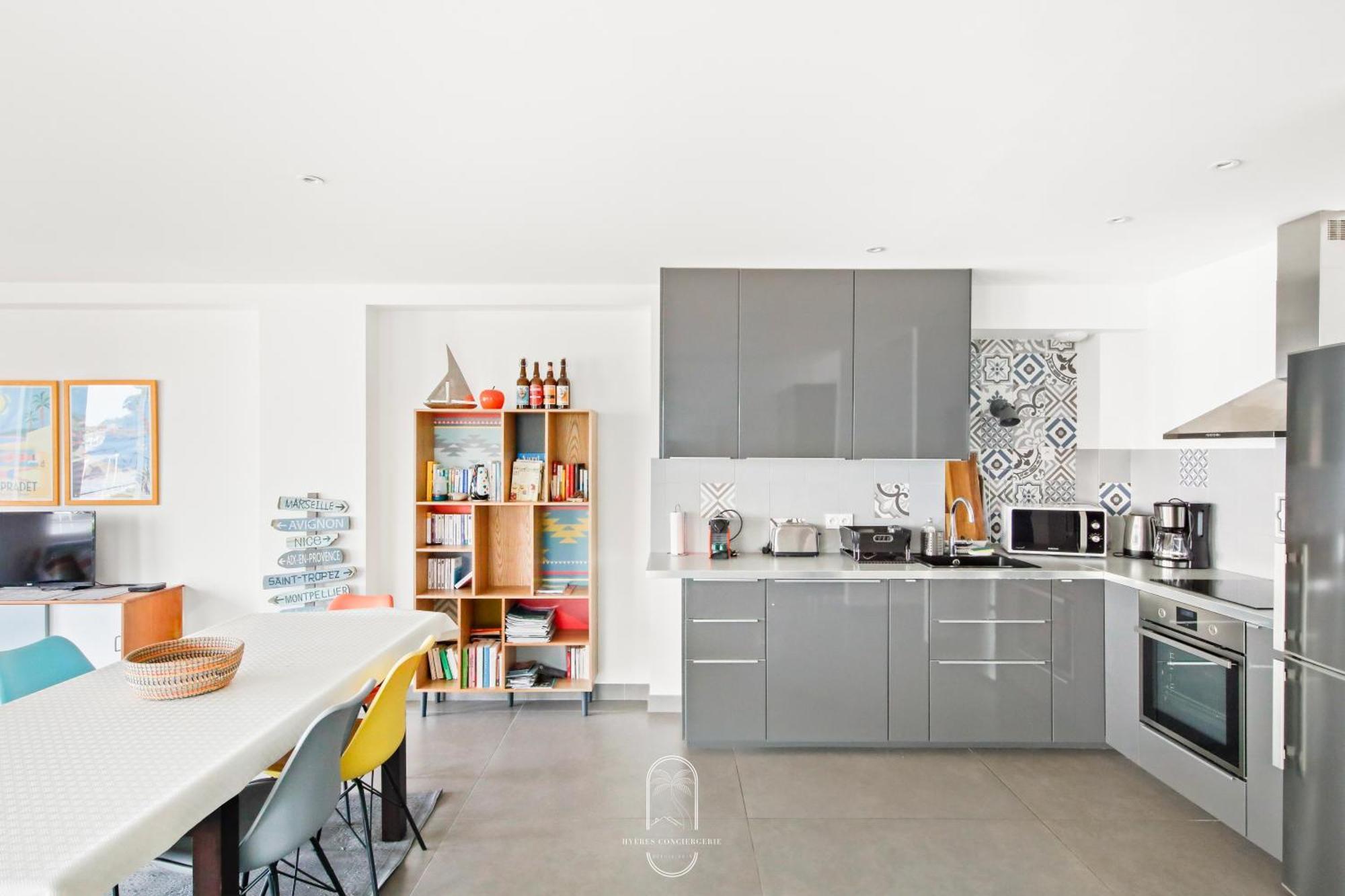 לה פרדה Villa Antoine Appartement Rdj Vue Mer Clim Wifi Parking Plage 50M La Garonne מראה חיצוני תמונה